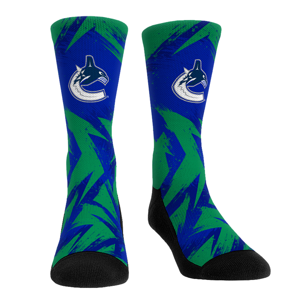 Vancouver Canucks - Game Paint Crew Socks