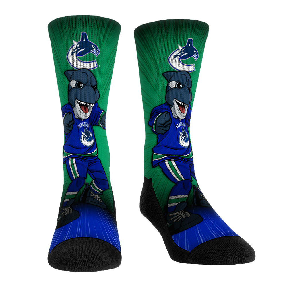 Vancouver Canucks - Mascot Pump Up! Crew Socks