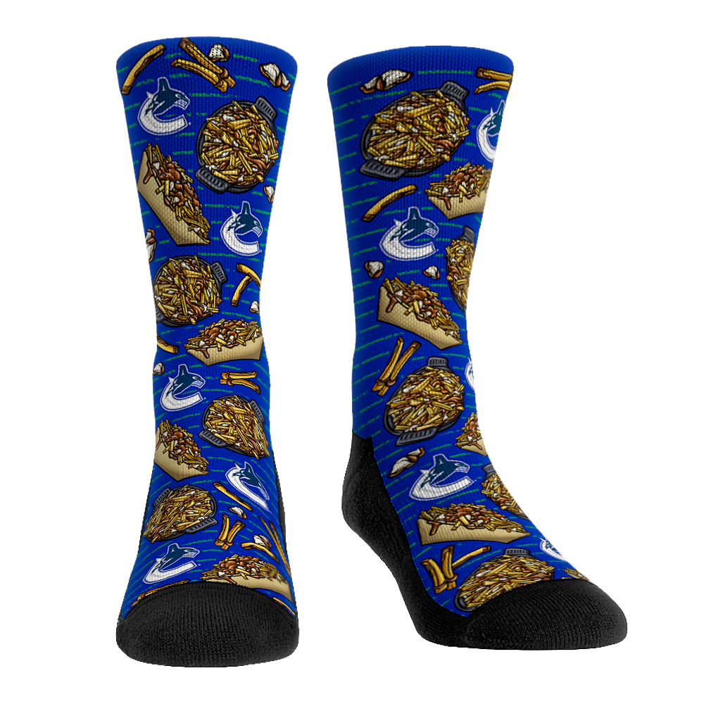 Vancouver Canucks - Poutine Crew Socks