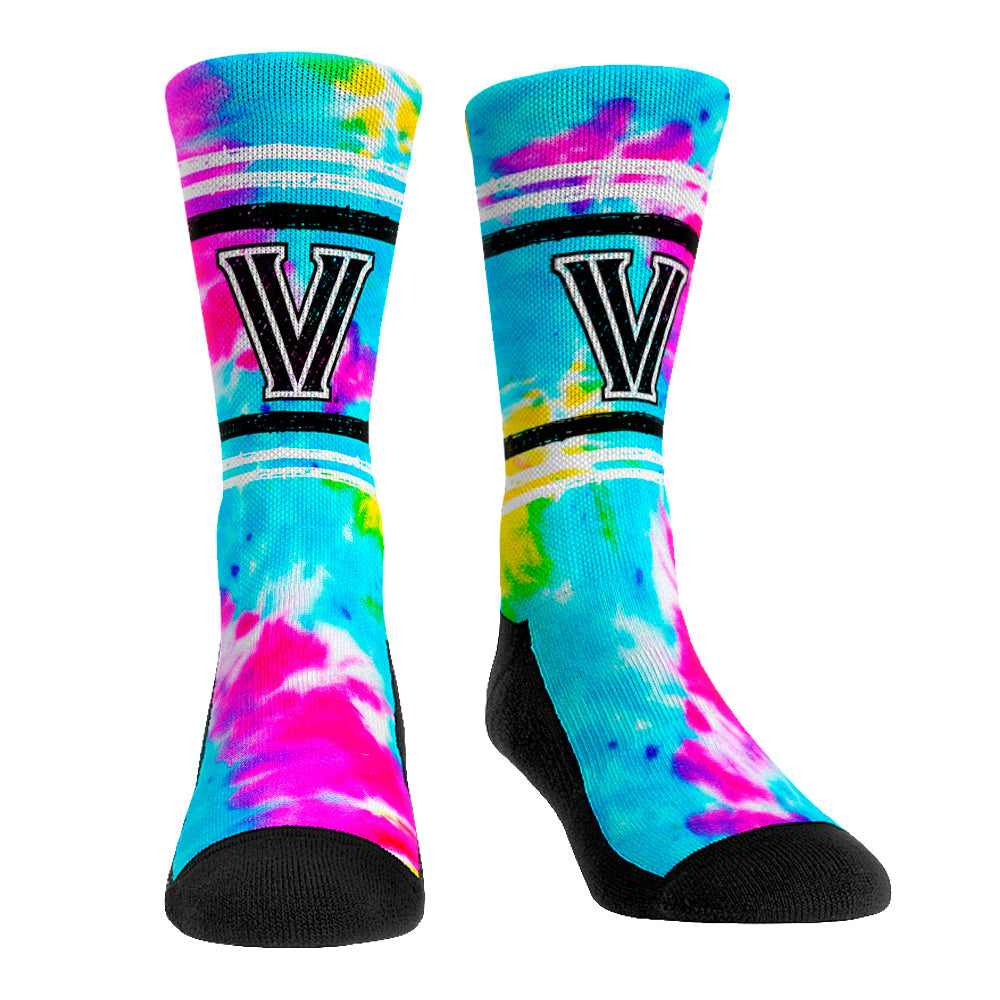 Villanova Wildcats - Multicolor Crew Socks