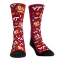 Virginia Tech Hokies - #1 Mom Crew Socks