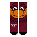 Virginia Tech Hokies - HokieBird Mascot Crew Socks