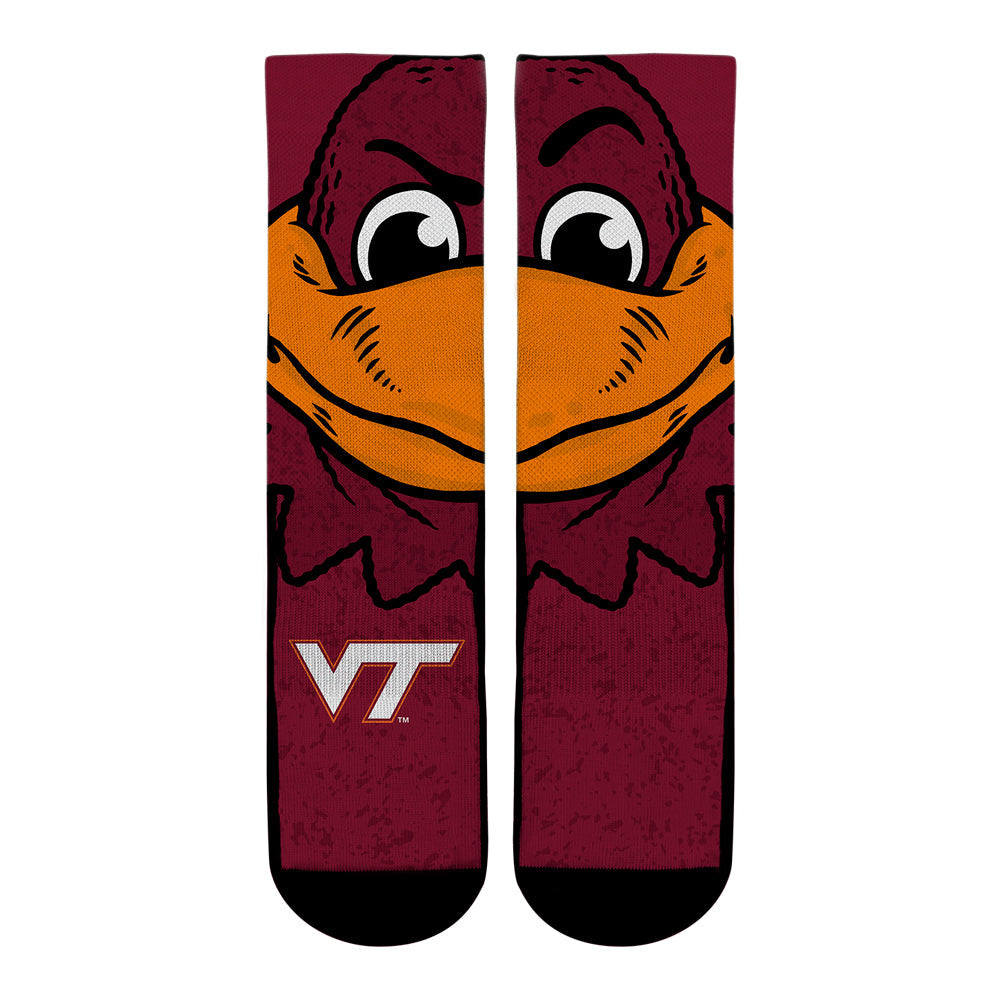 Virginia Tech Hokies - HokieBird Mascot Crew Socks