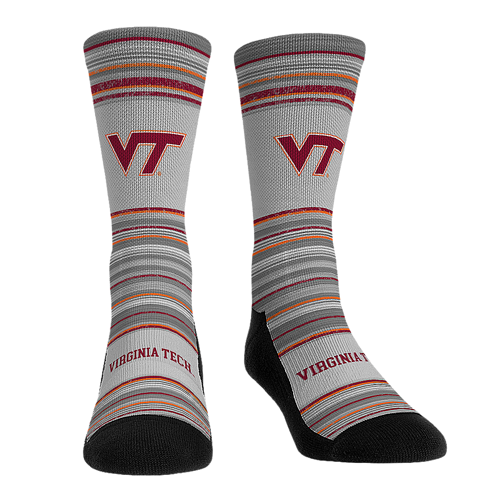 Virginia Tech Hokies - Heather Classics Crew Socks