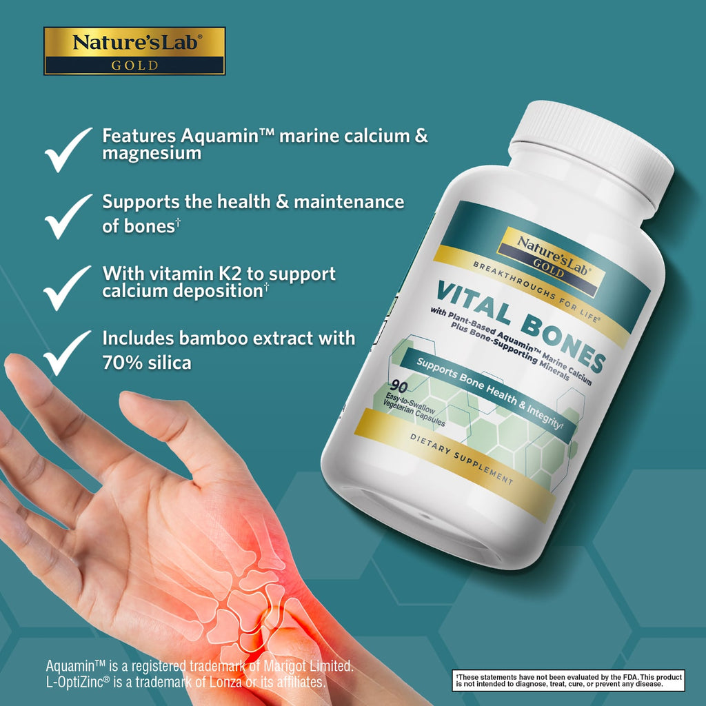 Gold Vital Bones - 90 Capsules
