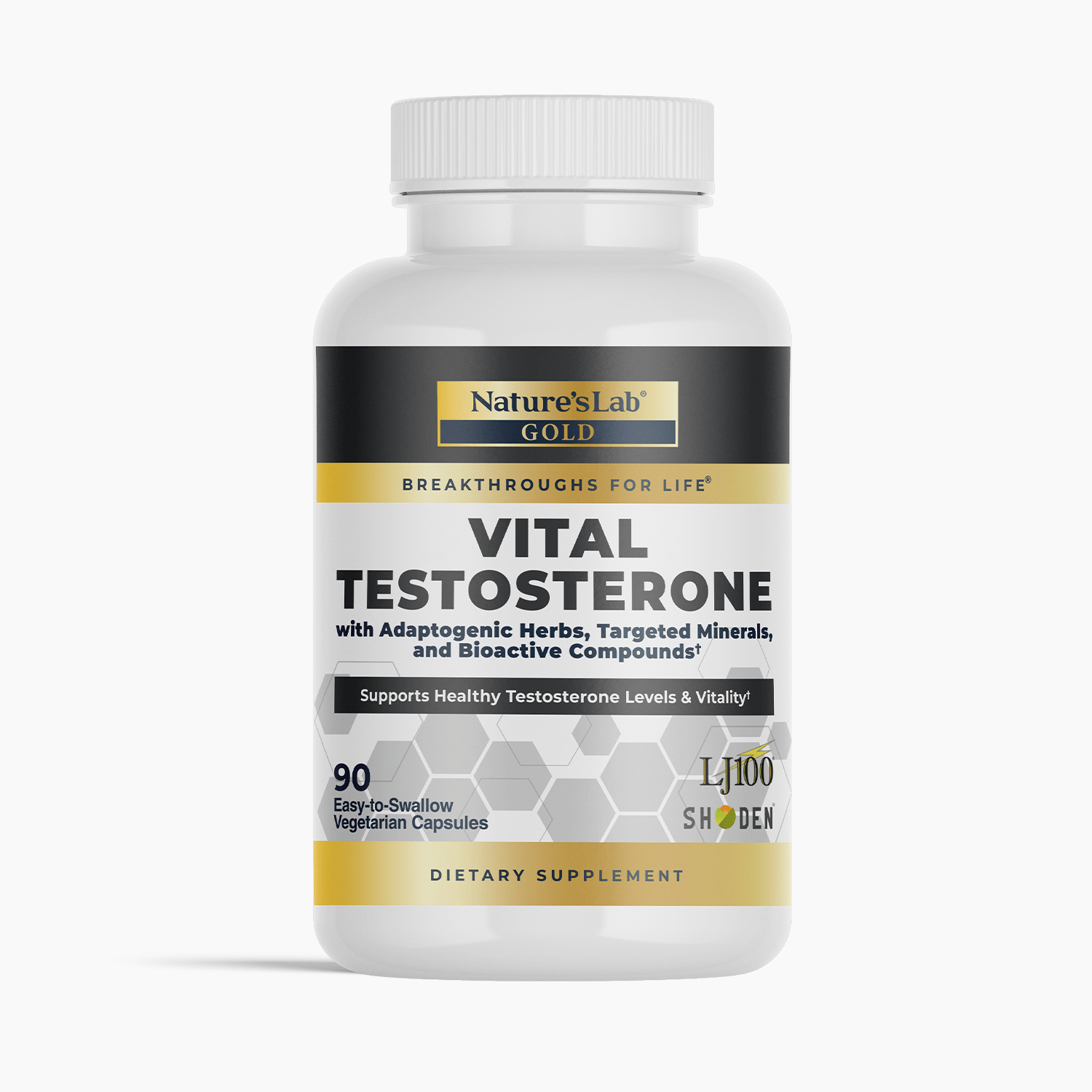 Gold Vital Testosterone - 90 Capsules