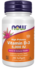 Vitamin D - 3 5,000 IU High Potency