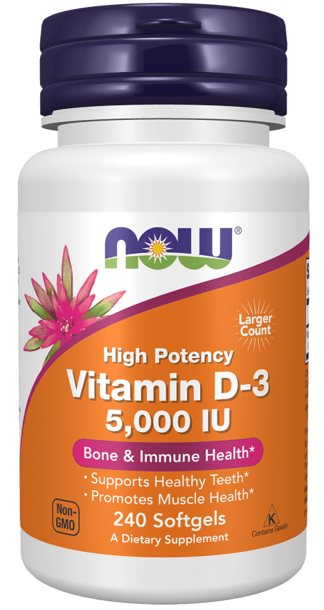 Vitamin D - 3 5,000 IU High Potency