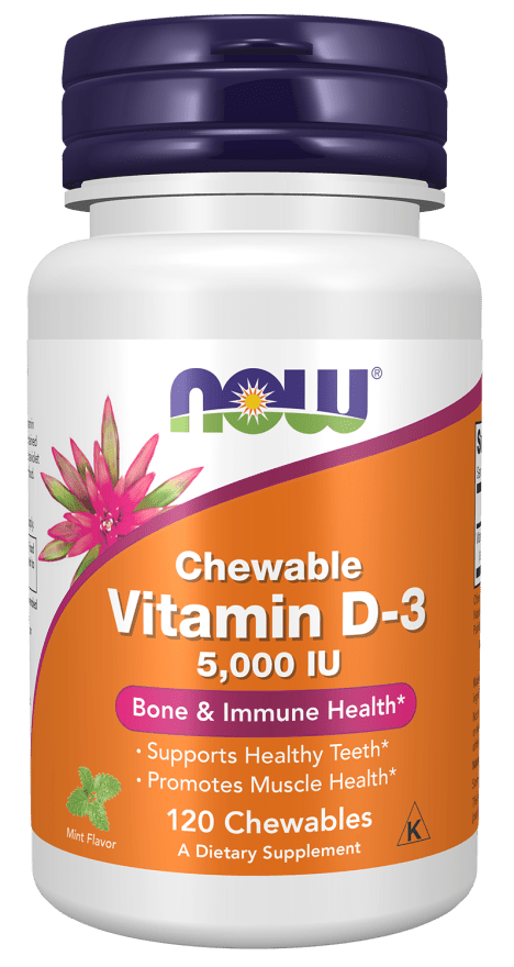 Vitamin D - 3 Chewable 5,000 IU