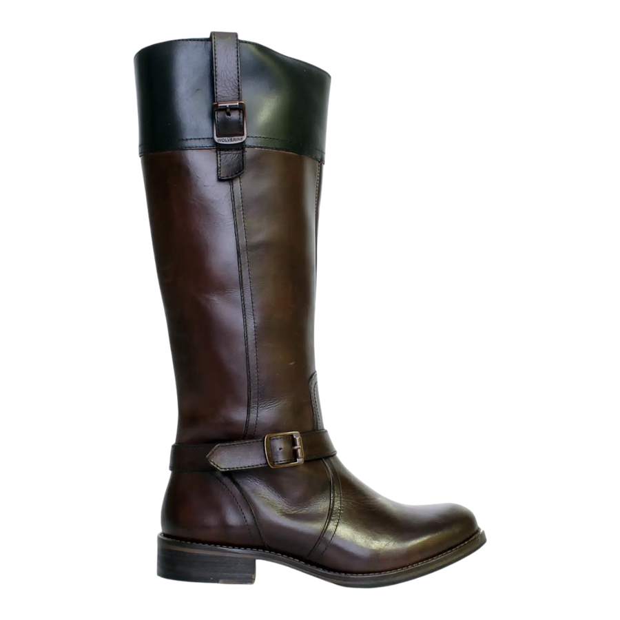 1883 by Wolverine Shannon Women’s Riding Boots – Dark Brown