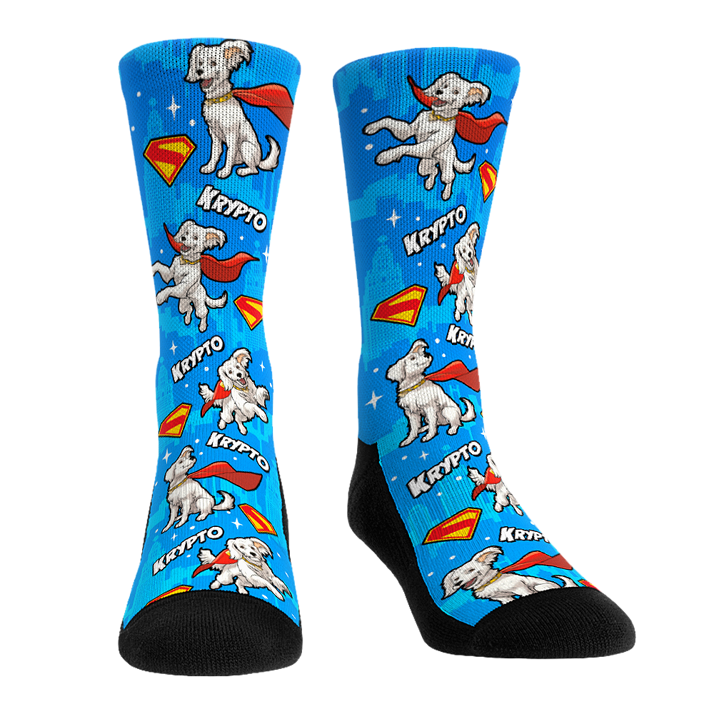 Superman (2025) - Krypto All-Over Crew Socks