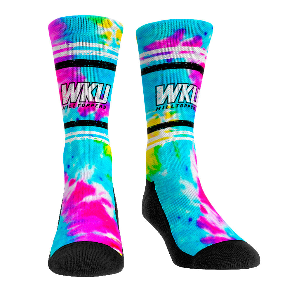 Western Kentucky Hilltoppers - Multicolor Crew Socks