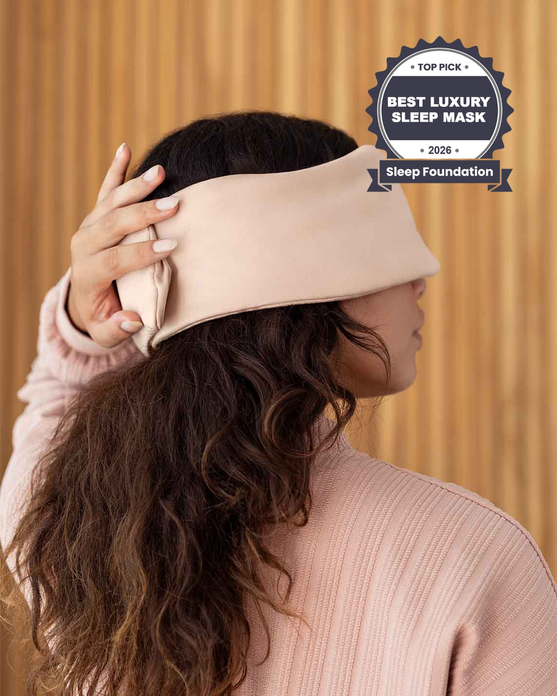 Weighted Silk Sleep Stone Mask