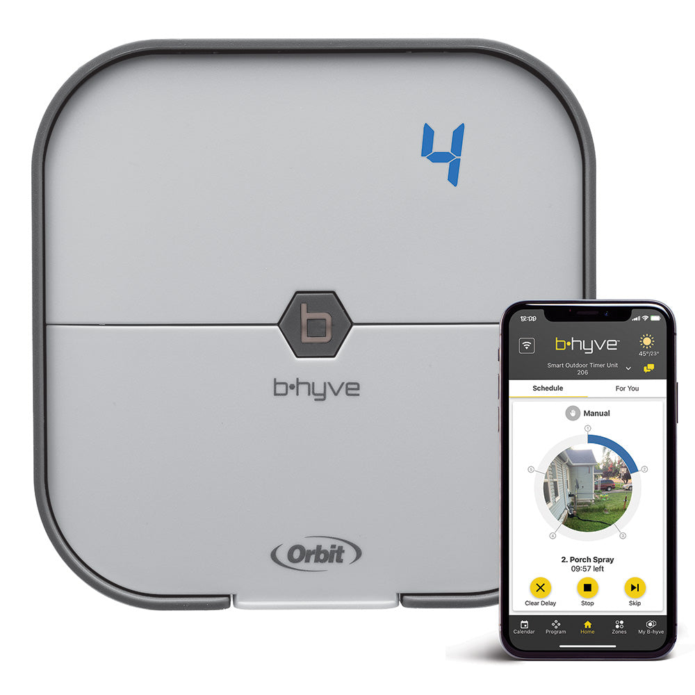 B - hyve Smart Indoor Irrigation Controller 4 - Station | 57915