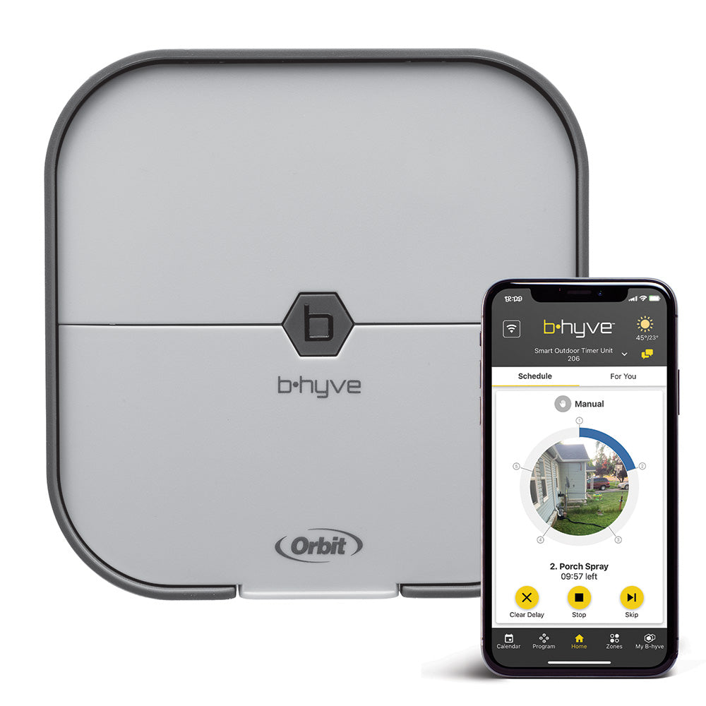 B - hyve Smart Indoor Irrigation Controller 4 - Station | 57915