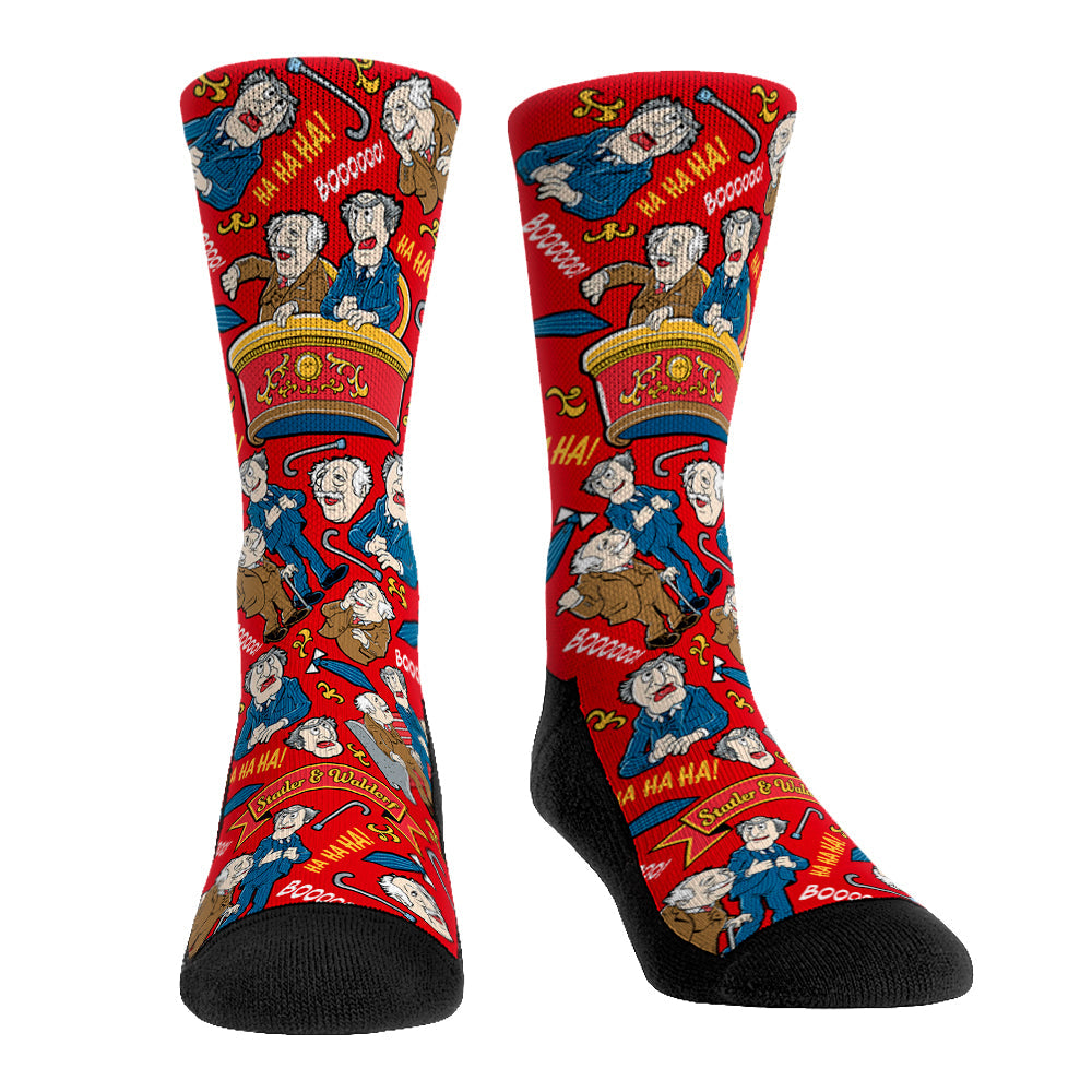 Statler and Waldorf - All-Over Crew Socks