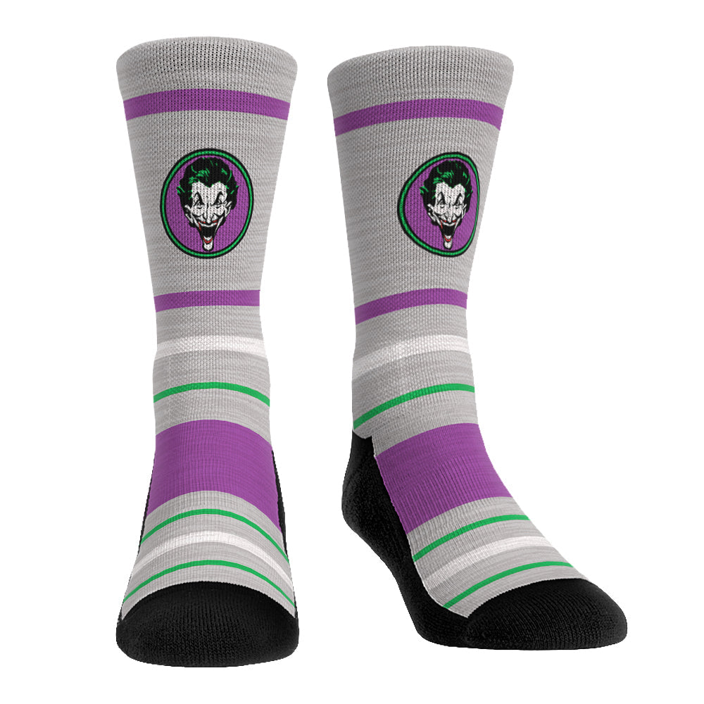 The Joker - Classic Stripes Crew Socks