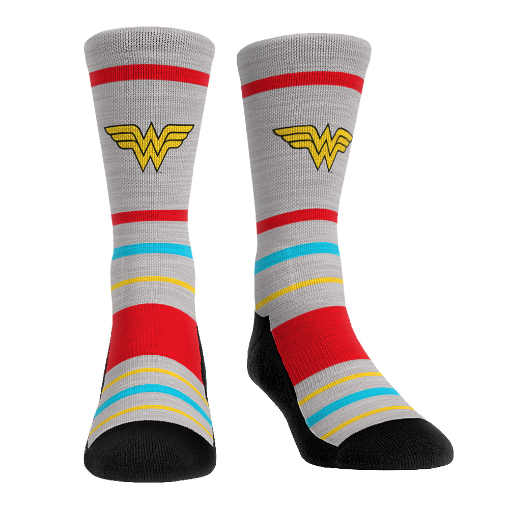 Wonder Woman - Classic Stripes Crew Socks