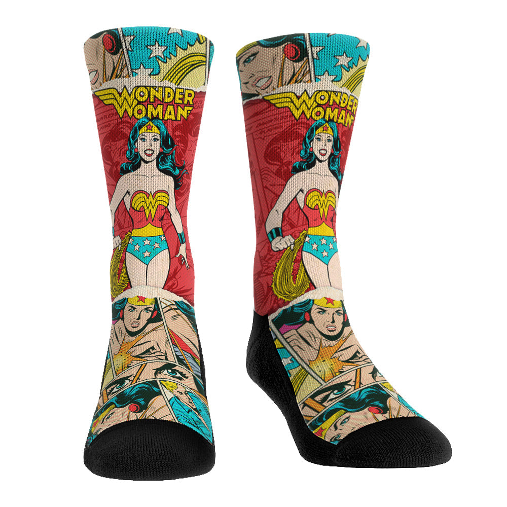 Wonder Woman - Off Panel Crew Socks
