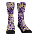 Washington Huskies - Logo Sketch Crew Socks