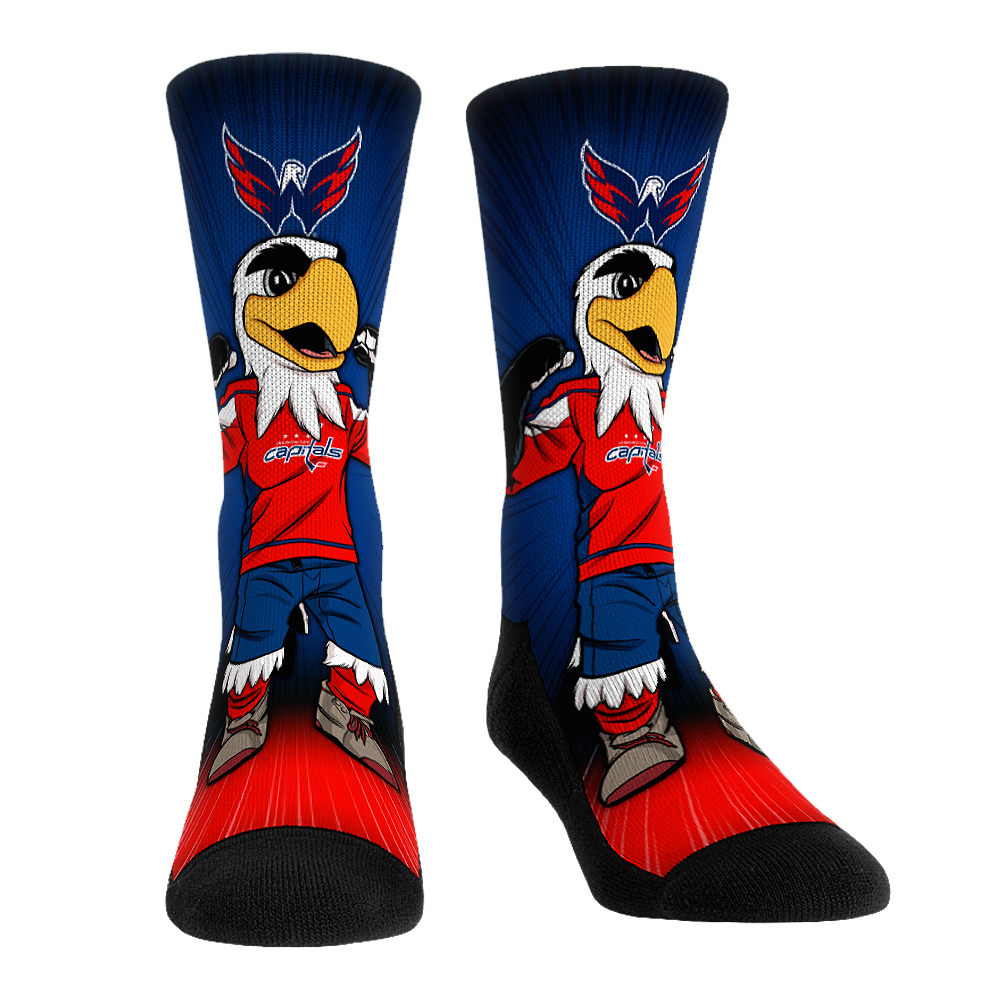Washington Capitals - Mascot Pump Up! Crew Socks