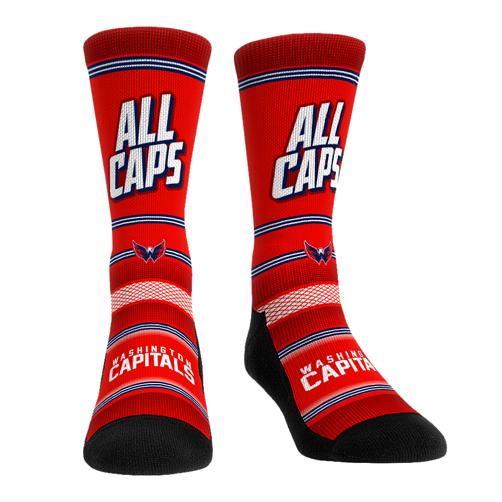 Washington Capitals - Slogan Crew Socks