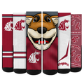 Washington State Cougars - Super Fan Crew Socks 5-Pack