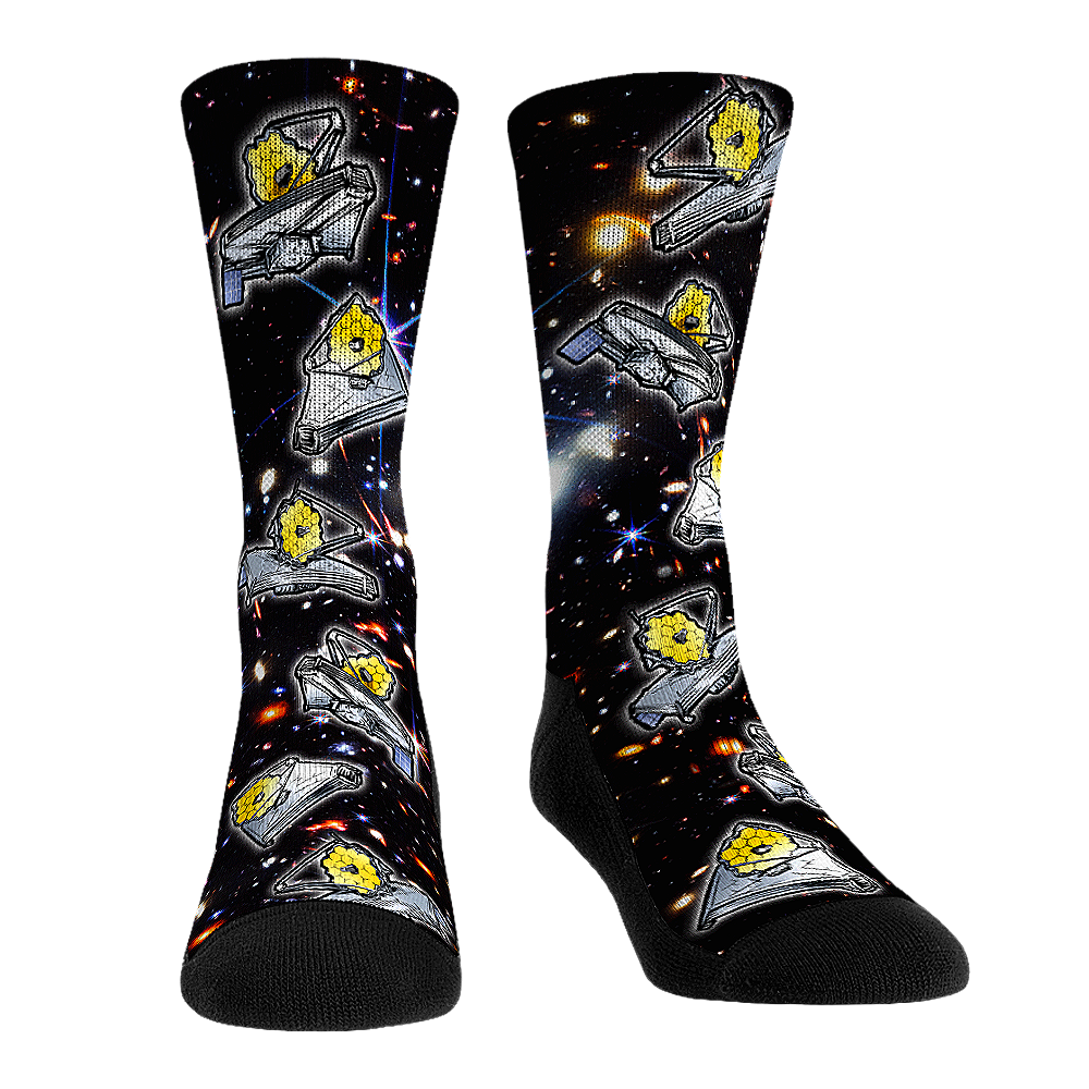 Webb Telescope All-Over Crew Socks