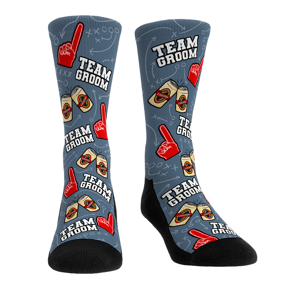 Sports Fan Groom Crew Socks