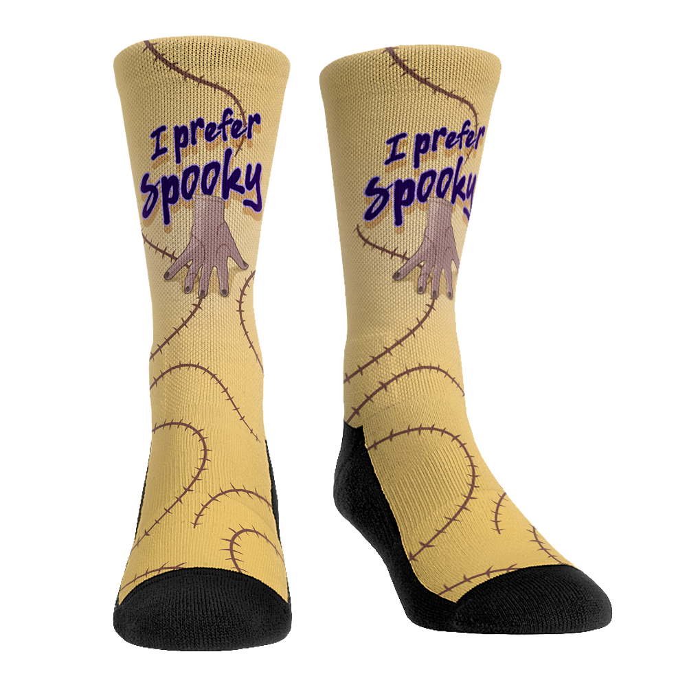 Wednesday - I Prefer Spooky Crew Socks