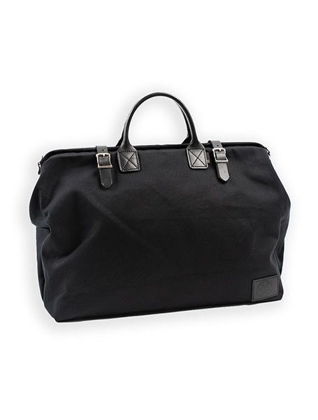 WONDERWALL ‘Pop & Vie’ Black Canvas Weekend Bag