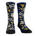 West Virginia Mountaineers - #1 Dad Crew Socks