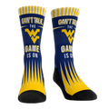 West Virginia Mountaineers - Can't Talk Crew Socks