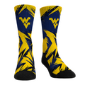 West Virginia Mountaineers - Game Paint Crew Socks