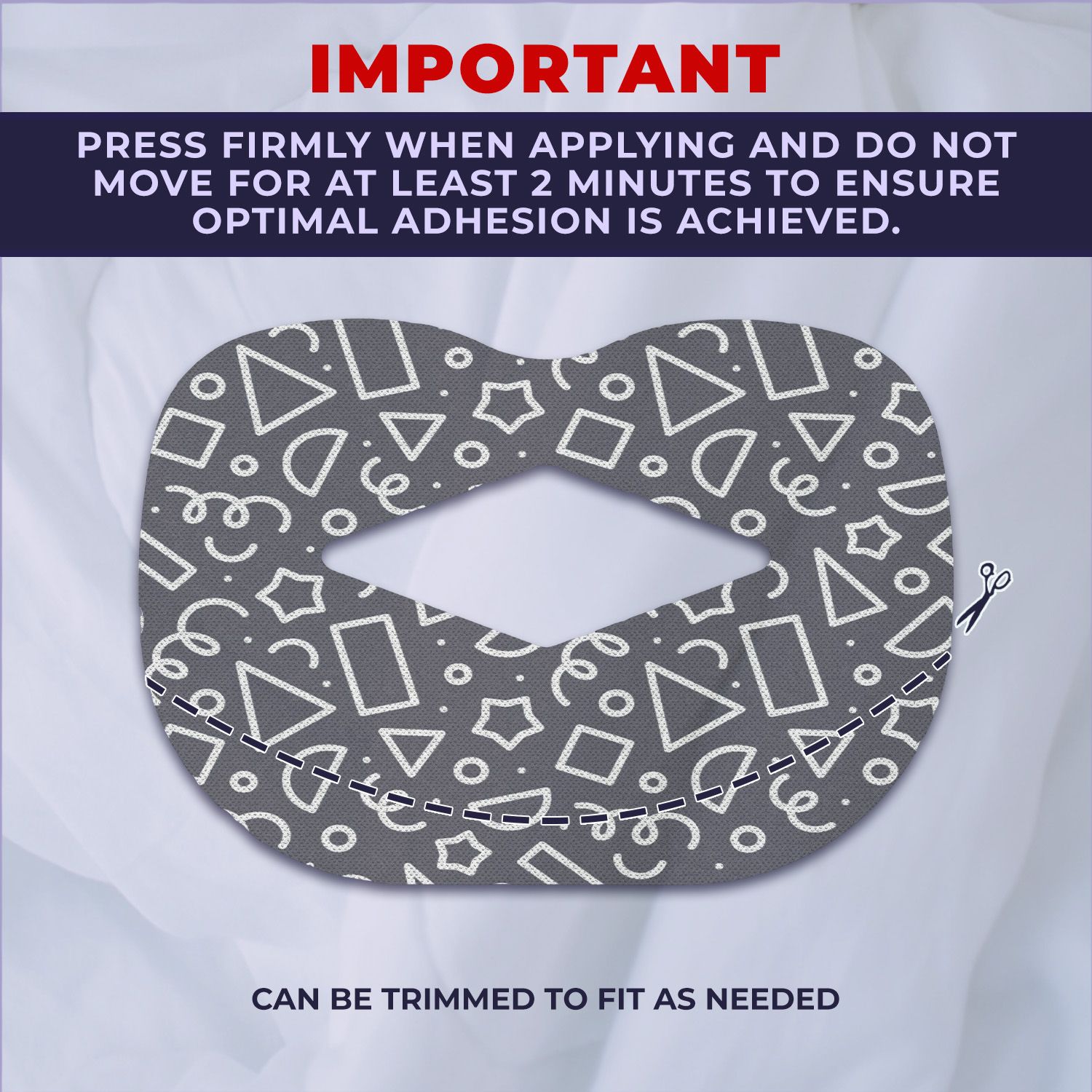 Muzzle® Mouth Tape For Youth (Medium Hold)