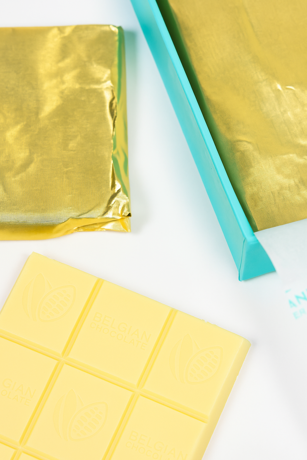 Andy Anand Sugar - Free 60% Cacao Belgian White Chocolate Bars, 3 pc – Stevia Sweetened, Keto & Diabetic - Friendly, Birthday & Holiday Gift