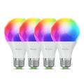 Matter Wi - Fi A19 Smart Bulb (4 Pack)