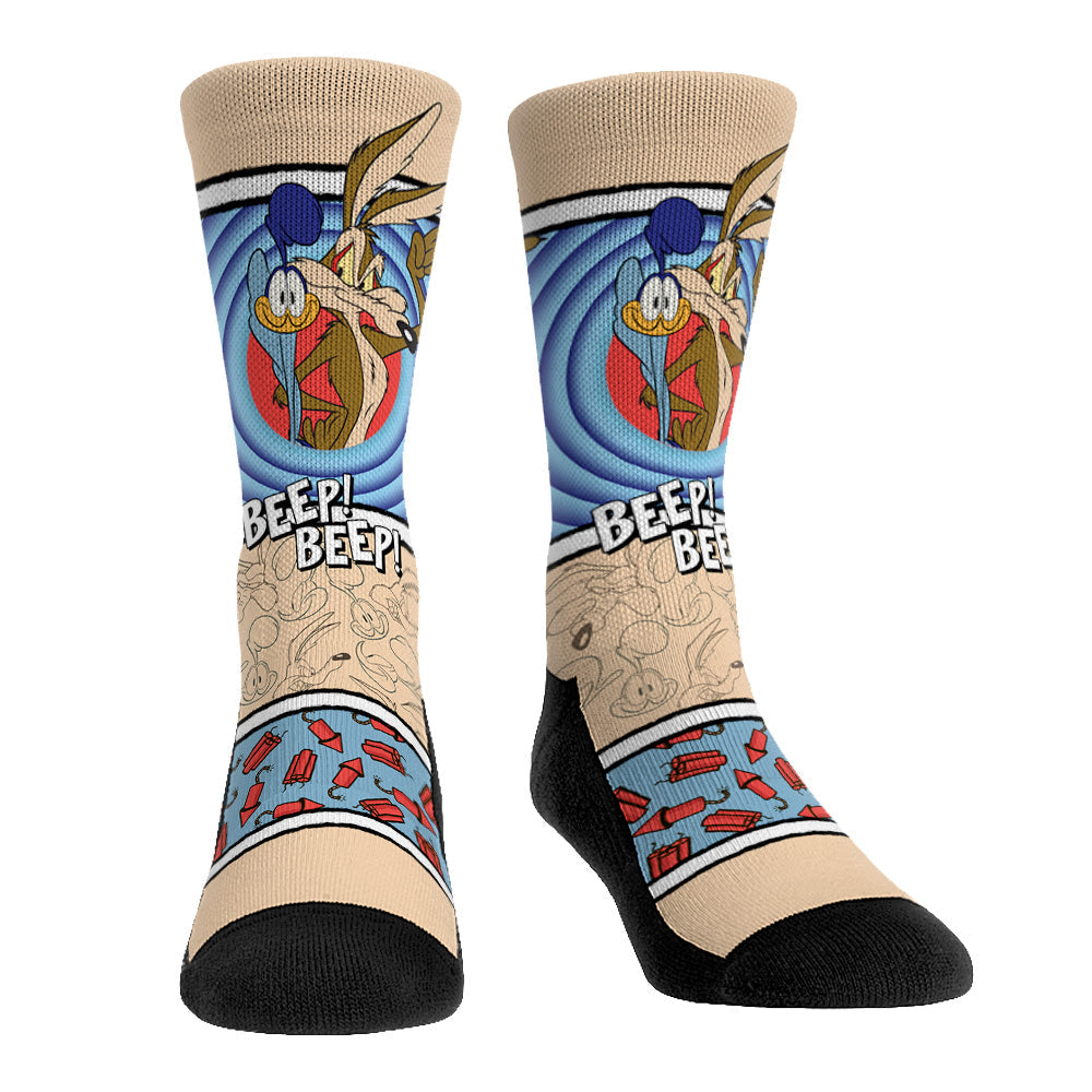 Wile E. Coyote & Road Runner - Showtime Crew Socks