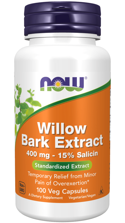Willow Bark Extract 400mg - 15% Salicin