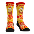 Winnie the Pooh - Santa Hat Tacky Sweater Crew Socks