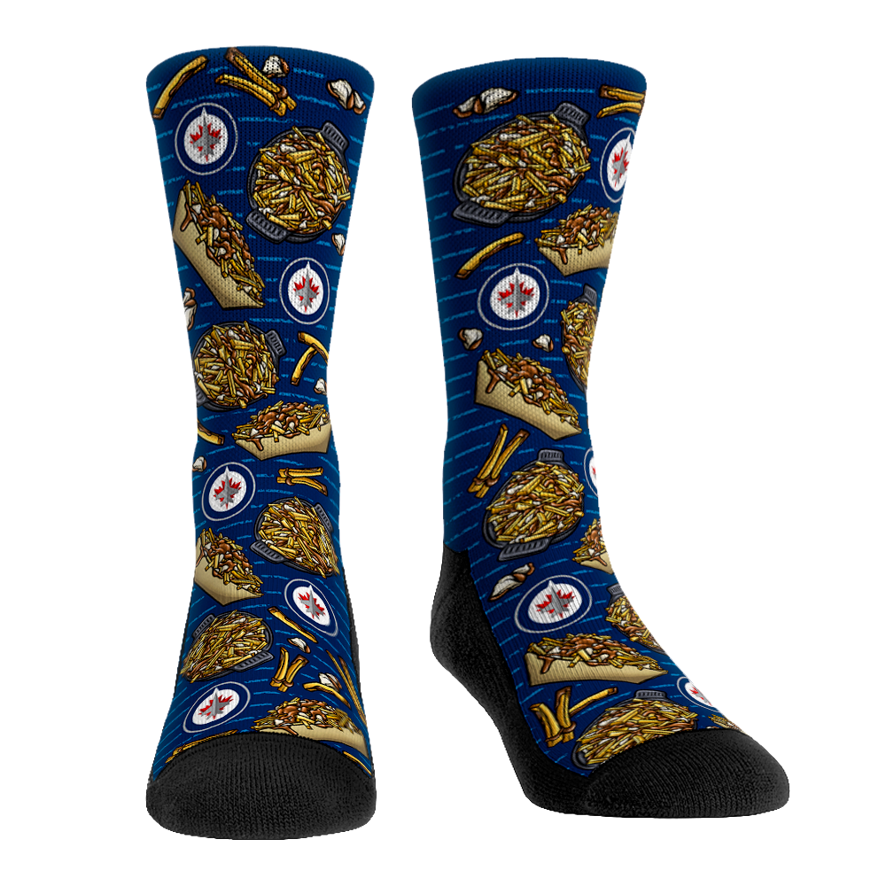 Winnipeg Jets - Poutine Crew Socks