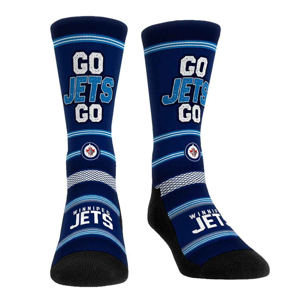 Winnipeg Jets - Slogan Crew Socks