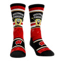 Wisconsin Badgers - SpongeBob SquarePants Tiki Stripe Crew Socks
