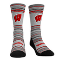 Wisconsin Badgers - Heather Classics Crew Socks