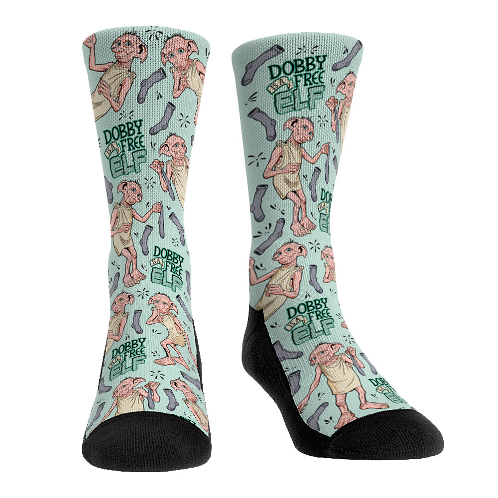 Harry Potter Wizarding World - Dobby All-Over Crew Socks