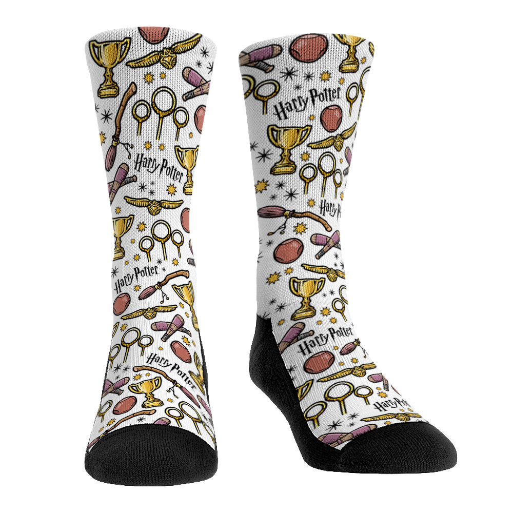 Harry Potter Wizarding World - Quidditch All-Over Crew Socks
