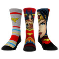Wonder Woman Crew Socks - 3-Pack