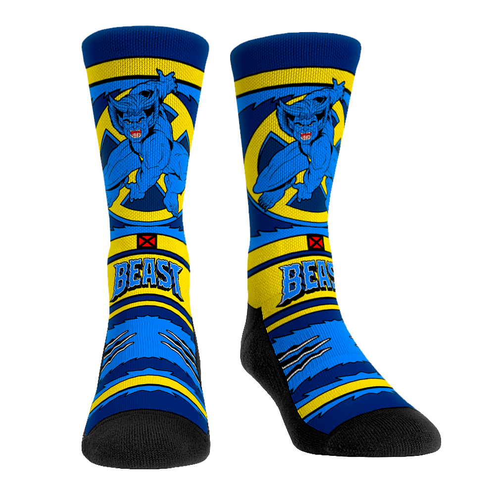 Marvel X-Men - Beast - Mutant Classic Crew Socks