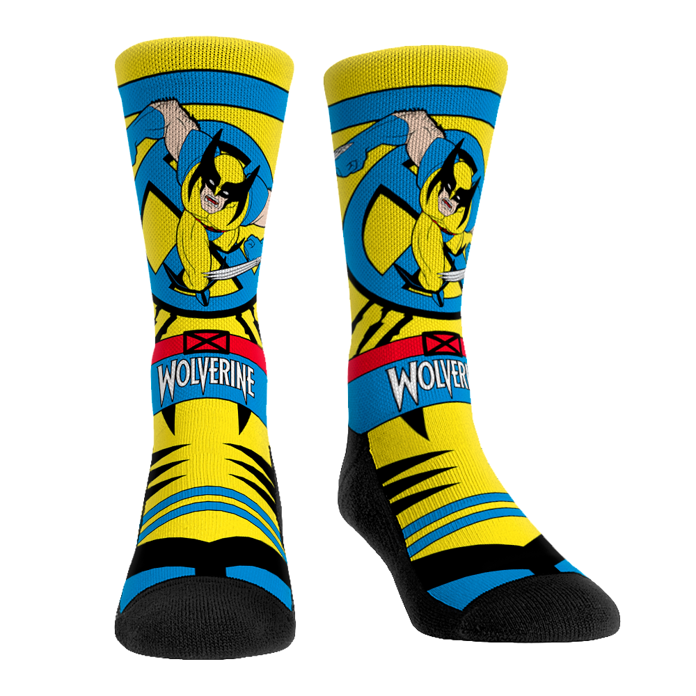 Marvel X-Men - Wolverine - Mutant Classic Crew Socks
