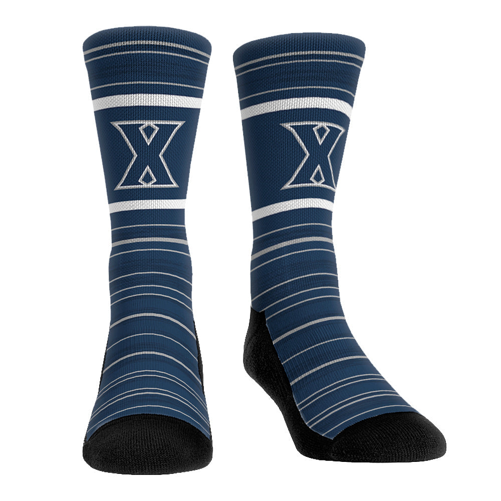 Xavier Musketeers - Classic Lines Crew Socks